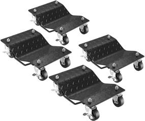 img 4 attached to Premium 4-Pack Car Tire Dolly - 5053 Pentagon Tool, Tire Skates