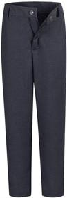 img 1 attached to Fersumm Dress Pants Adjustable 10 Boys' Clothing: Sleek and Comfy Styling for Growing Boys