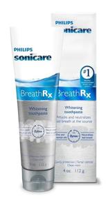 img 4 attached to Sonicare BreathRx Clean Mint Whitening Toothpaste, 4oz, DIS363/03 by Philips