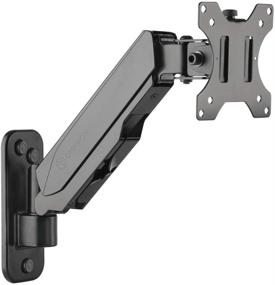 img 3 attached to 📺 ONKRON Full Motion TV Wall Mount Bracket for 13” – 32-Inch Screens with Gas Spring - Black G120