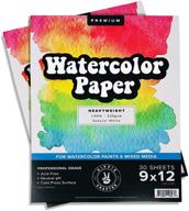 watercolor paper water colors markers logo