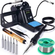 🔥 yihua adjustable calibration soldering iron - temperature range 194ºf to 896ºf логотип