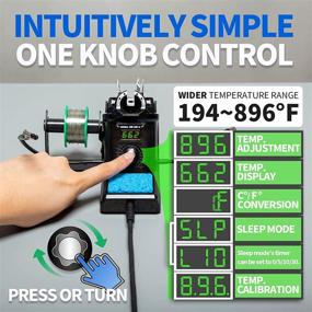 img 1 attached to 🔥 YIHUA Adjustable Calibration Soldering Iron - Temperature Range 194ºF to 896ºF