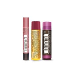 img 1 attached to 🎁 Burt's Bees Holiday Lip Care Stocking Stuffer Set: Pomegranate Lip Balm, Peony Lip Shimmer, Hibiscus Tinted Lip Balm - Mistletoe Kiss Collection