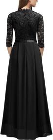 img 3 attached to 👗 MISSMAY Women's Formal Sleeve Evening Wear - Trendy Women's Clothing