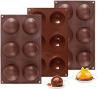 π« hoepaid 3-piece silicone hot chocolate bomb mold set - ideal for cake, jelly, pudding & baking - non-stick chocolate molds for delicious treats logo