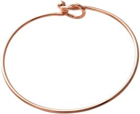 img 3 attached to 💍 SENFAI Sleek Knot Bangle Bracelet - Ideal Bridesmaid Gift & Stylish Cuff Bracelet