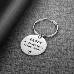 img 1 attached to 🎁 Stainless Steel Keychain for Daughters' Birthday Celebration