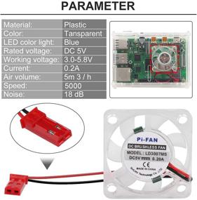 img 2 attached to Бесщеточный бесшумный радиатор Raspberry Cooling