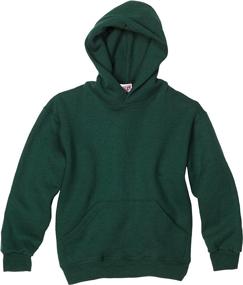 img 1 attached to 👕 Soffe Boys' Basic Hooded Sweatshirt in Green - Youth Fashion Hoodies & Sweatshirts