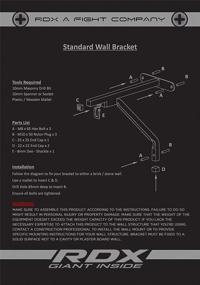 img 1 attached to RDX Hanger Boxing Bracket Training