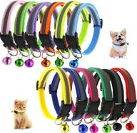 hommay 12-color adjustable puppy collars for litter, small puppies, and kittens logo