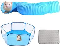 🐇 kathson portable rabbits foldable playpen with pop open design - ideal exercise fence, diaper pad and small animal tunnel for chinchillas, ferrets, guinea pigs, gerbils, hamsters, and dwarf hedgehogs логотип