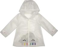 🌧️ carter's baby girls' ideal raincoat for rainy weather logo