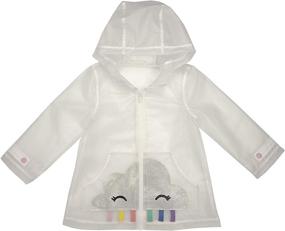img 2 attached to 🌧️ Carter's Baby Girls' Ideal Raincoat for Rainy Weather