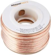 high-quality amazon basics 16-gauge speaker wire cable, 50 feet - reliable and affordable sound solution logo