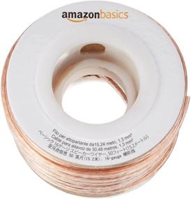 img 2 attached to High-Quality Amazon Basics 16-Gauge Speaker Wire Cable, 50 Feet - Reliable and Affordable Sound Solution