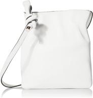 vince camuto cayra crossbody nero women's handbags & wallets and crossbody bags logo