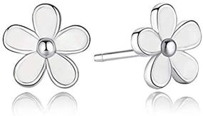 img 1 attached to Eternalll Jewellery Blossom Earrings Sterling