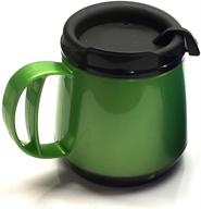 🍵 20-ounce harvest green thermoserv wide body mug with foam insulation логотип