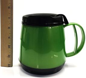 img 2 attached to 🍵 20-Ounce Harvest Green ThermoServ Wide Body Mug with Foam Insulation