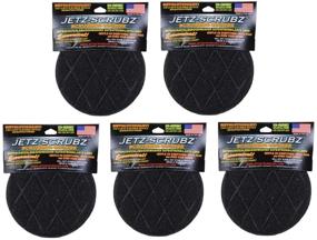 img 1 attached to 🧽 Efficient and Long-Lasting: The Original Magic Jetz Scrubz J22 Scrubber Sponge Round Pack of 5