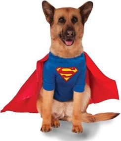 img 4 attached to 🦸 Superman Pet Costume with Shirt and Cape by DC Comics