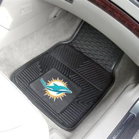 img 3 attached to FANMATS Miami Dolphins Vinyl Heavy