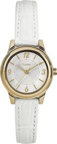 img 4 attached to 💎 Вечная элегантность: Часы Timex Women's Classics 26 мм - символ стиля и утонченности