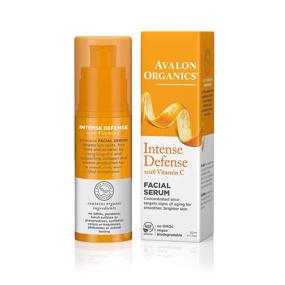 img 2 attached to 🌿 Avalon Organics Intense Defense Facial Serum, 1 oz. (2-Pack)