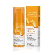 🌿 avalon organics intense defense facial serum, 1 oz. (2-pack) logo