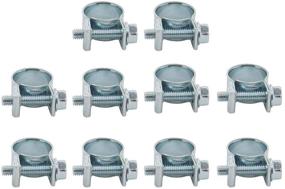 img 1 attached to 🔒 Pack of 10 XtremeAmazing Fuel Injection Hose Clamps, 1/2"-9/16" Dia - Perfect Replacement Option