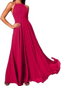 img 1 attached to 👗 FANCYINN Backless Spaghetti Cocktail Bridesmaid Women's Clothing: Elegant and Stylish Dresses