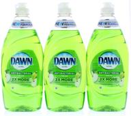 🍏 3 pk. dawn ultra antibacterial dishwashing liquid, apple blossom - 19.4 fl. oz per bottle (58.2 fl. oz total) logo