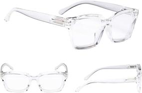 img 2 attached to 4 Pack Ladies Eyeglasses Oversized Readers