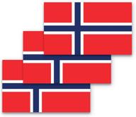 sticker durable waterproof materials norwegian logo