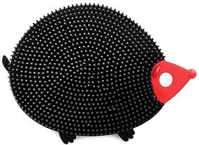 img 4 attached to 🦔 NOR-1091 Hedgehog Silicone Dish Brush by Norpro - Optimized for Effective Cleaning