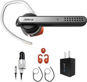 img 4 attached to 🎧 Наушники Jabra Talk 45 Bluetooth с шумоподавляющим микрофоном для Android и iOS в комплекте с автомобильным зарядным устройством Blucoil Micro USB и USB-адаптером для стены: Идеальный набор беспроводных наушников