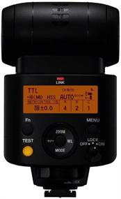 img 3 attached to 📸 Sony HVL-F45RM Компактная вспышка для камеры: Мощная Gn 45, радиоуправление с дисплеем 1" в элегантном черном дизайне.