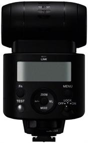 img 1 attached to 📸 Sony HVL-F45RM Компактная вспышка для камеры: Мощная Gn 45, радиоуправление с дисплеем 1" в элегантном черном дизайне.