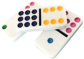 img 3 attached to 🎮 Enhance Your Game Nights with Yuanhe Double Color Dot Dominoes