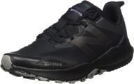 black new balance nitrel running shoes логотип