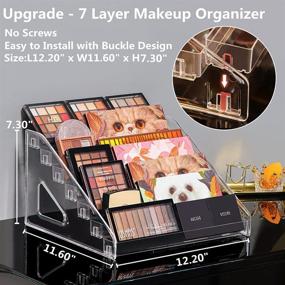 img 3 attached to Eyeshadow Palettes Countertop Organizer KTAB