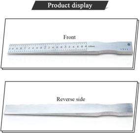 img 1 attached to 🔧 Precision Taper Welding Gauge Feeler: Indispensable Tool for Welders & Fabricators - 0 2 4 Sizes