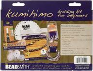 🧵 комплект для начинающих по кумихимо с диском, клеем, бобинами, аксессуарами и шнуром для плетения украшений - необходимые инструменты для плетения логотип