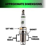 🔌 автомобильный свеча зажигания e3.48 от e3 spark plug логотип