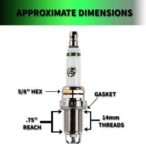 img 4 attached to 🔌 Автомобильный свеча зажигания E3.48 от E3 Spark Plug