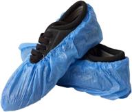 overshoes disposable waterproof protection 100packs logo