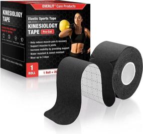 img 4 attached to EVERLIT Pre Cut Kinesiology Therapeutic Athletic Sports & Fitness