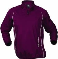 easton tremor batting jacket royal men's clothing in active logo